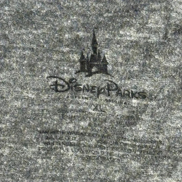 Disney Parks 3/4 Sleeve T Shirt All Day Everyday Womens/Unisex XLg Gray Blue Tee - Picture 4 of 6